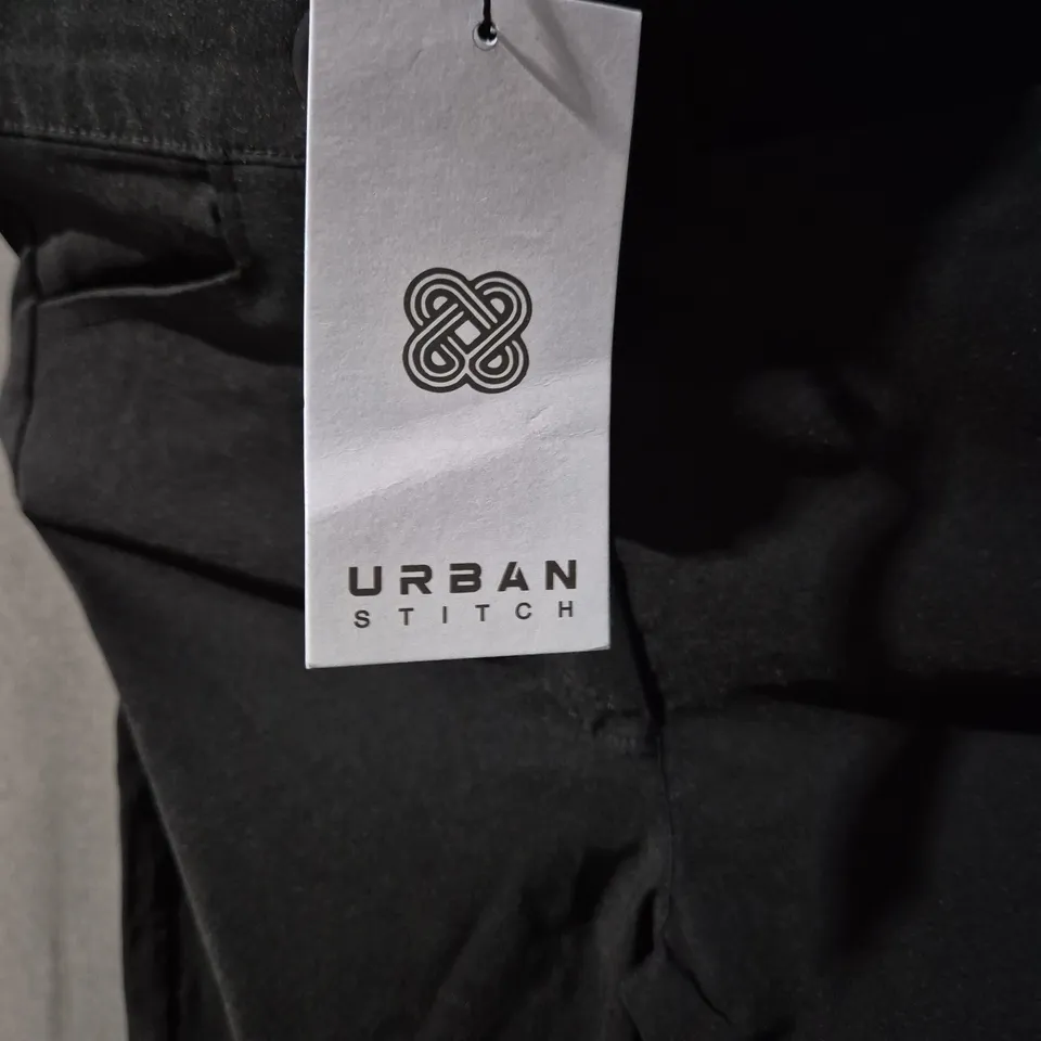 URBAN STITCH BLACK TROUSERS – WOMEN’S, UK SIZE 4