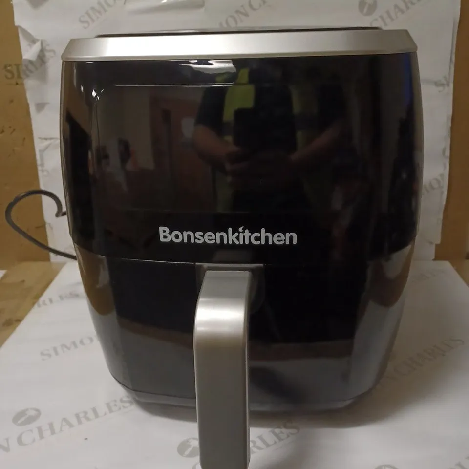 BONSENKITCHEN 6L AIR FRYER, AF8001, BLACK
