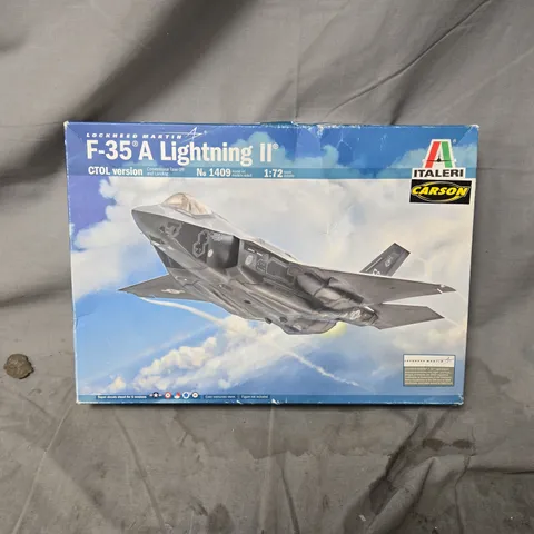 BOXED ITALERI 1:72 F-35A LIGHTNING II MODEL KIT (CTOL VERSION)