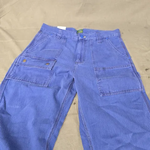 LEE CRAYOLA LOOSE STRAIGHT CARPENTER JEANS – OVERDYED VIOLET, UK 32 (US 32)