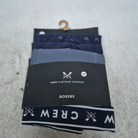 CREW CLOTHING COMPANY BOXERS MULTI PACK - M
