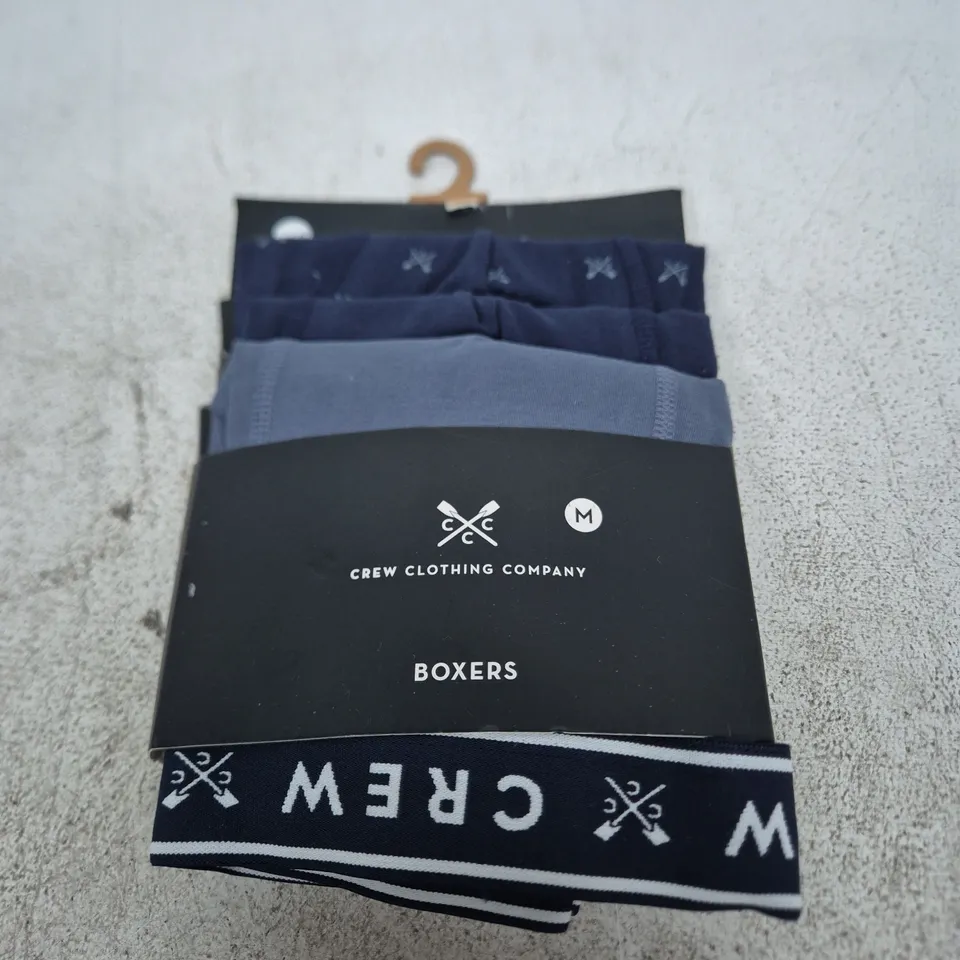 CREW CLOTHING COMPANY BOXERS MULTI PACK - M