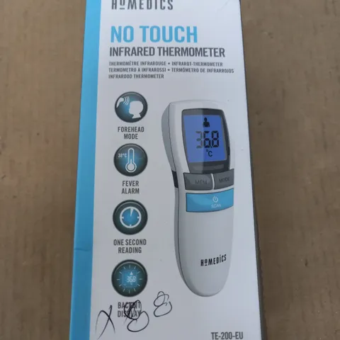 BOXED HOMEDICS NO TOUCH INFRARED THERMOMETER - TE-200-EU
