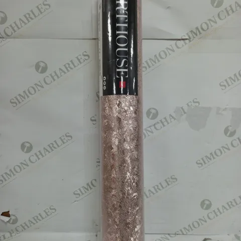 ARTHOUSE VELVET CRUSH FOIL ROSE GOLD WALLPAPER