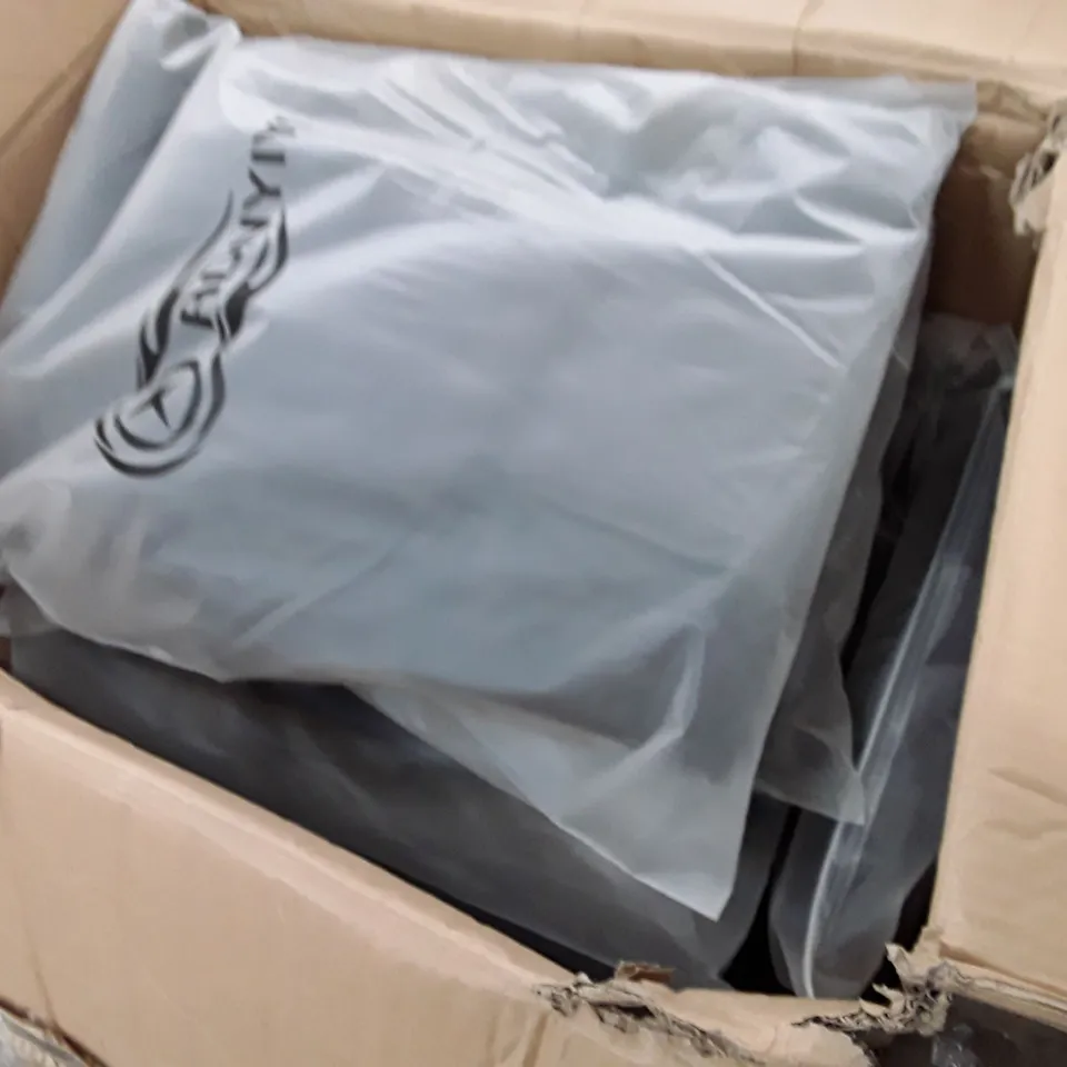 BOX CONTAINING APPROXIMATELY 14 WETSUITS