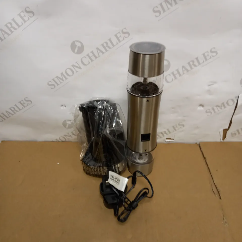 CUISINART RECHARGEABLE SEASONING MILL ELECTRIC SALT & PEPPER GRINDER