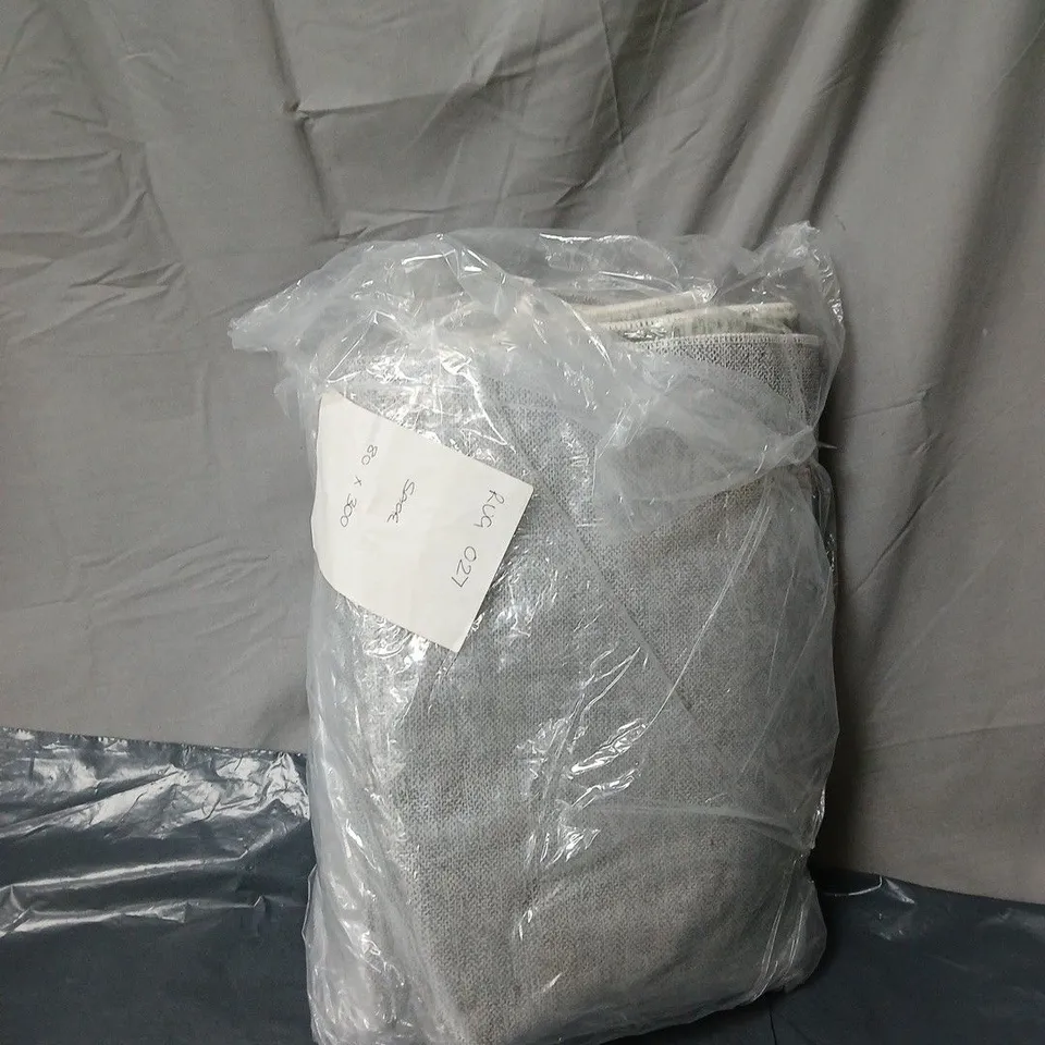 SAGE FLORAL DESIGN RUG - 80 X 300CM 