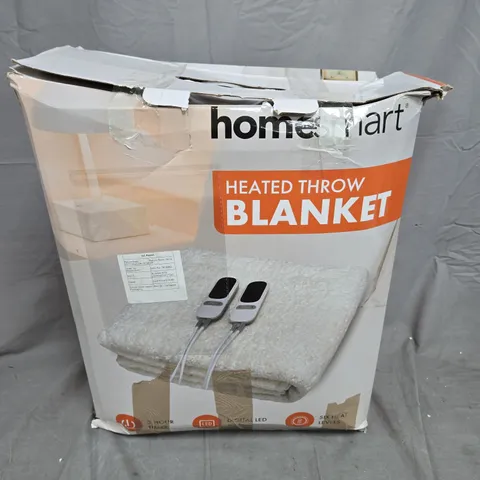 HOMESMART HEATED THROW BLANKET