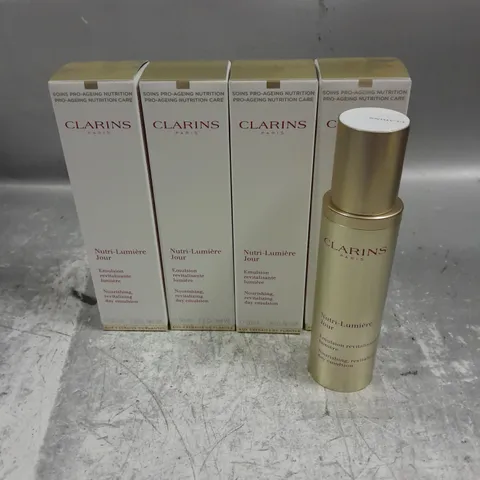 BOXED CLAIRINS X4 NOURISHING REVITALISING DAY EMULSION 50ML