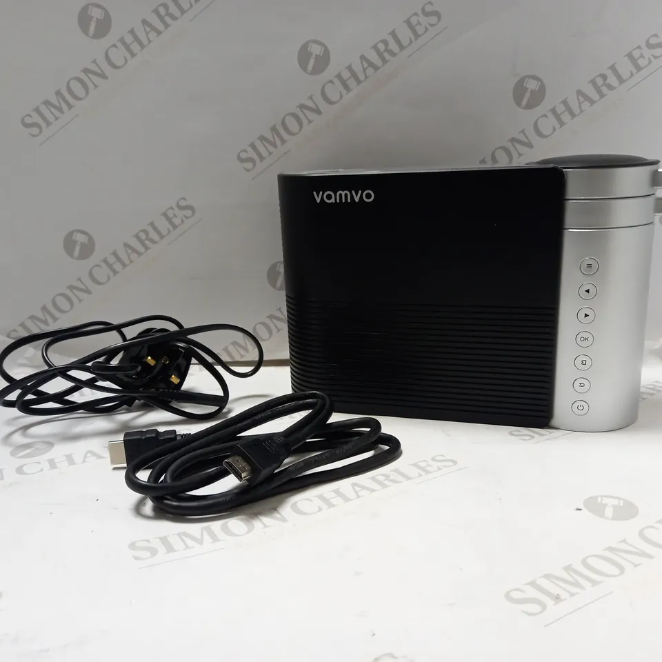 VAMVO MINI PROJECTOR 1080P FULL HD SUPPORT, PORTABLE 5500 LUX WITH DOLBY 