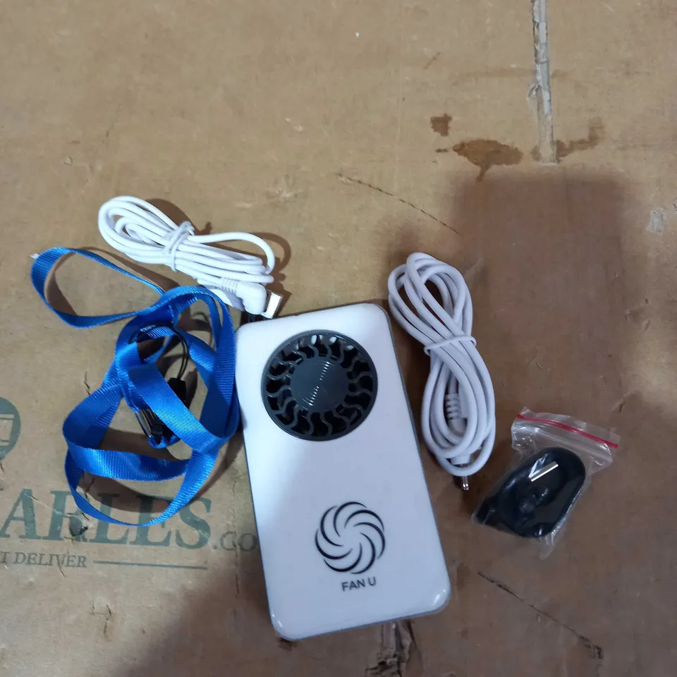 FAN U PORTABLE & RECHARGEABLE FAN