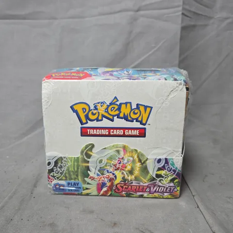 POKÉMON TRADING CARD GAME SCARLET & VIOLET BOOSTER BOX – SEALED