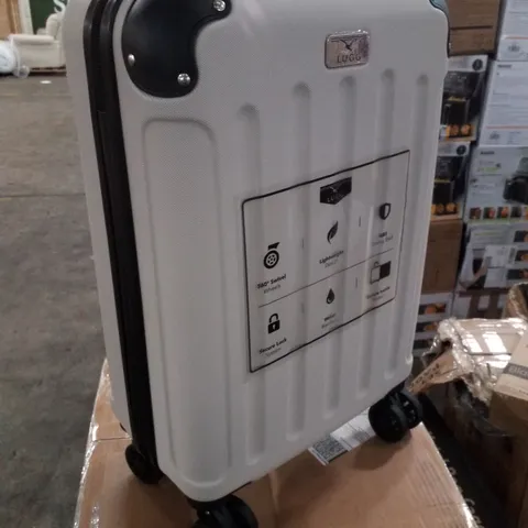 BOXED LUGG LIGHTWEIGHT TRAVEL LUGGAGE - BEIGE