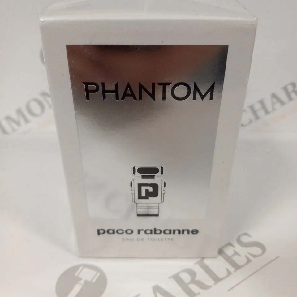 BOXED AND SEALED PACO RABANNE PHANTOM EAU DE TOILETTE 50ML 