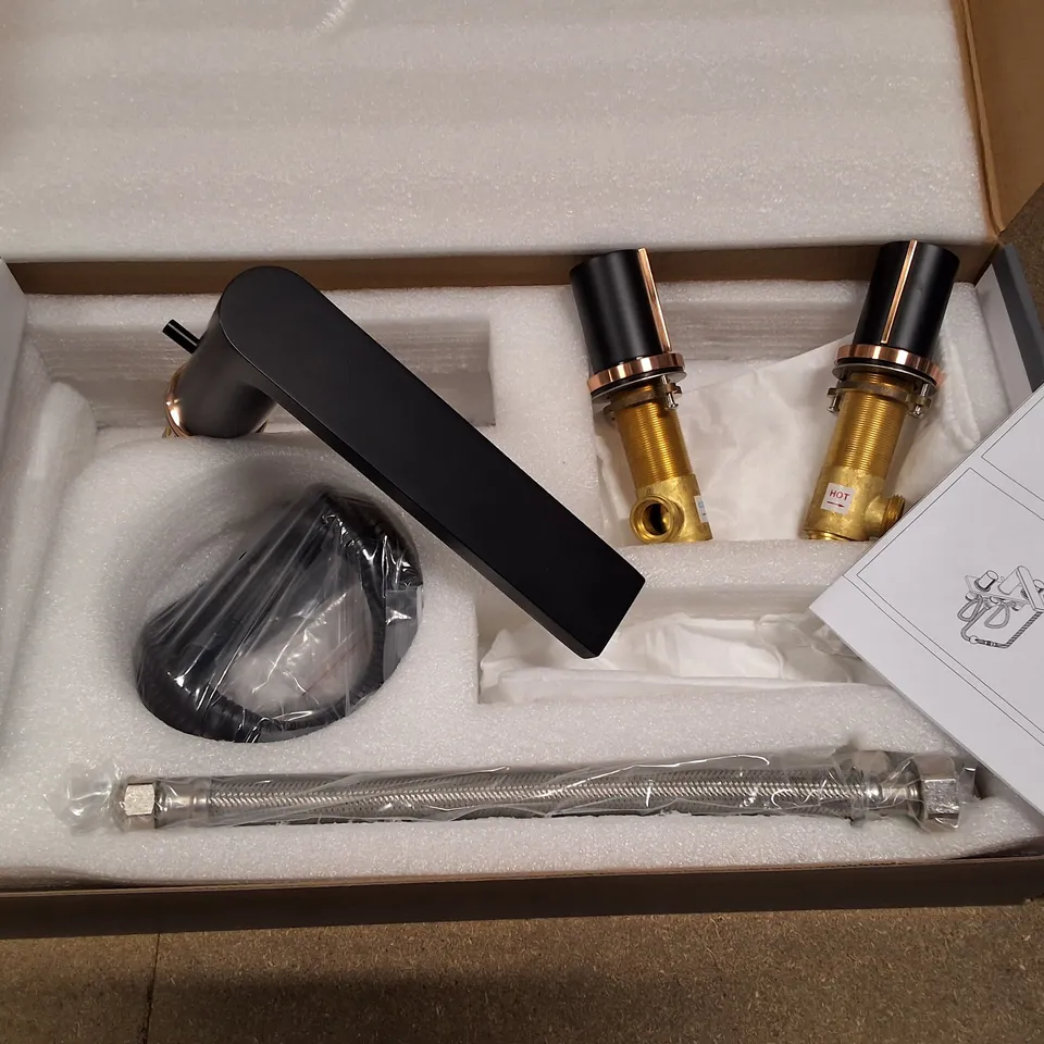 BOXED AS NEW PURE BATHROOM GIULIA 4TH BATH SHOWER MIXER - BLACK