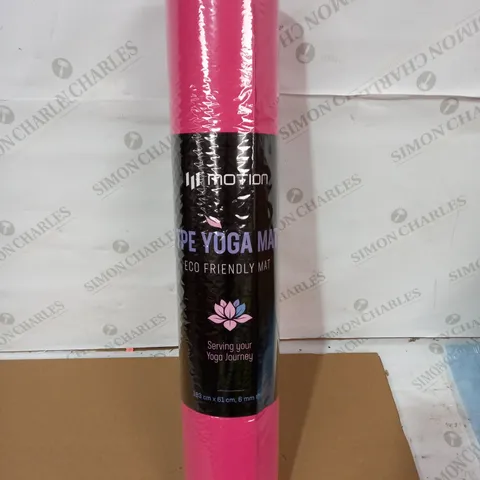 MOTION TPE YOGA MAT 180X60CM