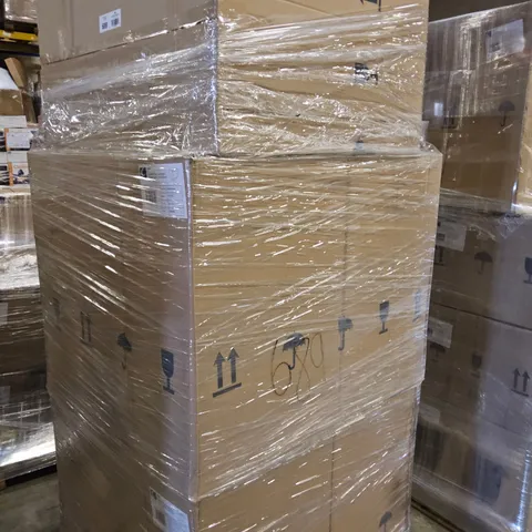 PALLET TO CONTAIN FIVE BOXED ESPERIA FLOOR STANDING 2 DRAWER VANITY UNITS 800mm MISTY GLOSS