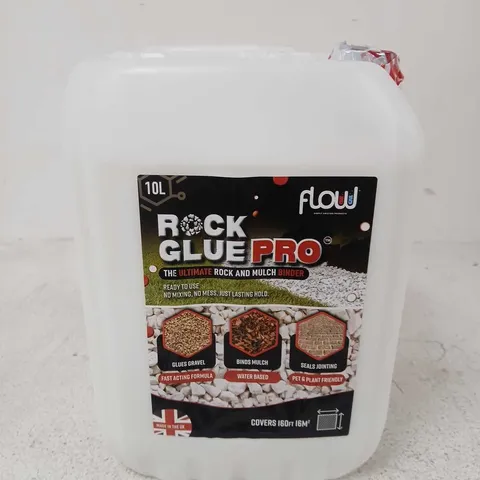 FLOW ROCK GLUE PRO – ROCK & MULCH BINDER, 10L