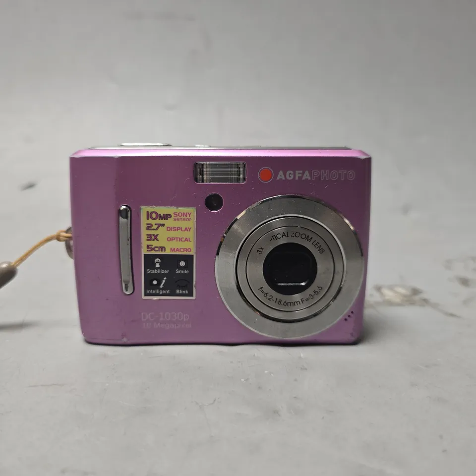 AGFAPHOTO DC-1030P 10 MEGAPIXEL CAMERA 