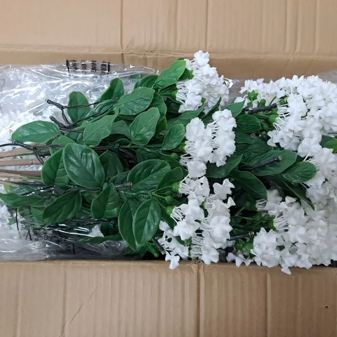 BOXED G\RDEN REFLECTIONS FAUX CREPE MYRTLE PRELIT TREE