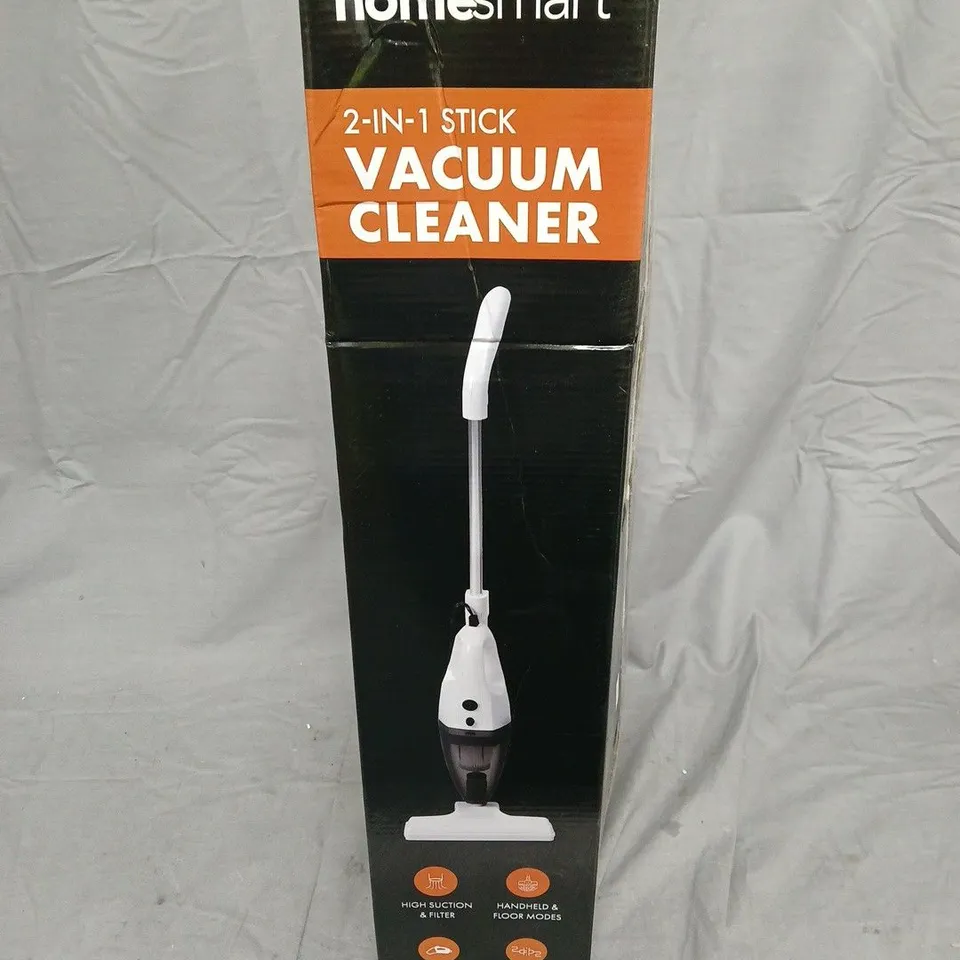 HOMSMART 2-IN-1 STICK VACUUM CLEANER – BOXED WITH ACCESSORIES