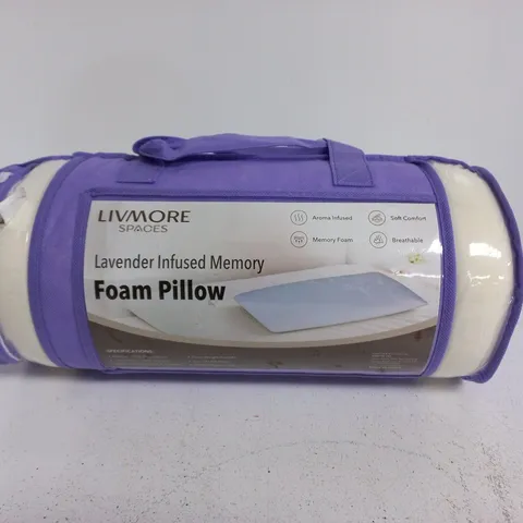LIVMORE LAVENDER INFUSED MEMORY FOAM MATTRESS