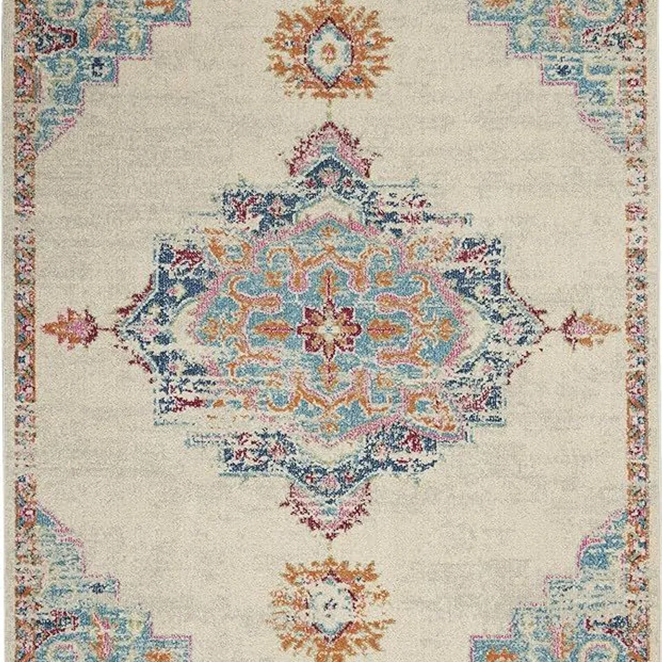 NOURISON HOME PASSION TRANSITIONAL GREY/MULTI 3'9" X 5'9" AREA -RUG, 