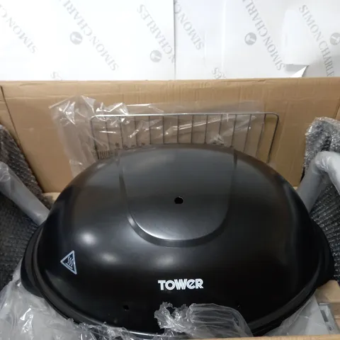 BOXED TOWER INDOOR/OUTDOOR ELECTRIC HEALTH BBQ