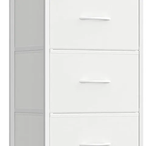 BOXED SONGMICS CHEST OF DRAWERS, 5 FABRIC DRAWERS STORAGE UNIT