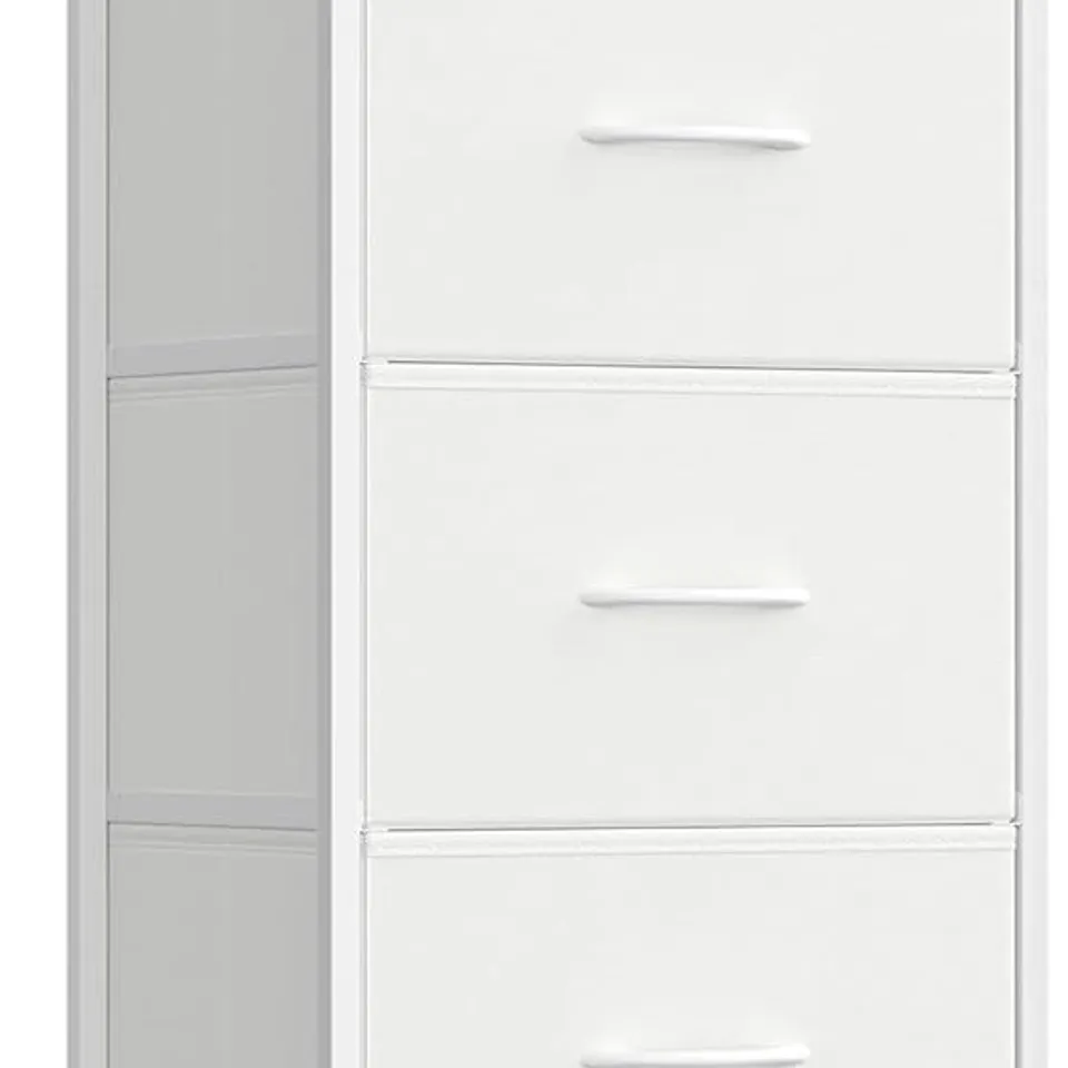 BOXED SONGMICS CHEST OF DRAWERS, 5 FABRIC DRAWERS STORAGE UNIT