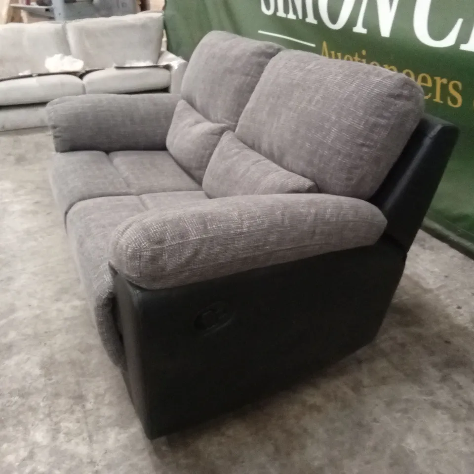 SANTORI 2 SEATER HIGH BACK RECLINER SOFA RRP £749