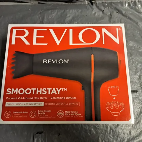 BOXED REVLON SMOOTHSTAY HAIR DRYER