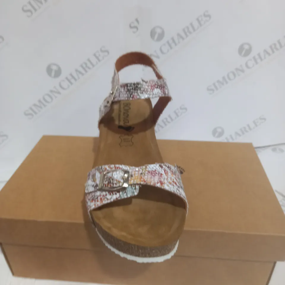 BONOVA HIGH HEEL PLATFORM SANDAL - SIZE 6