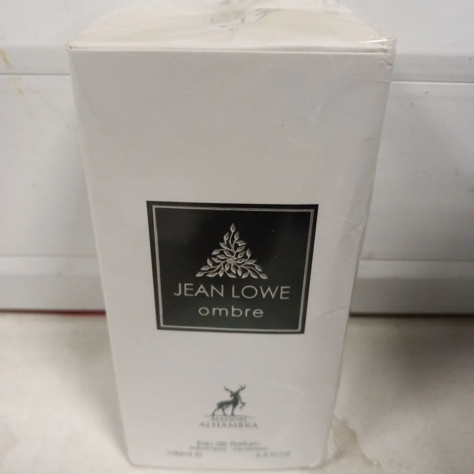 BOXED AND SEALED JEAN LOWE OMBRE MAISON ALHAMBRA EAU DE PARFUM 100ML