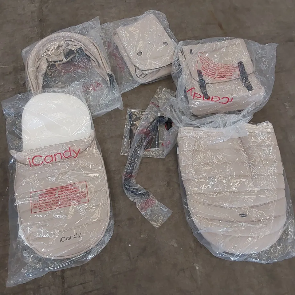 BOXED ICANDY PRAM PARTS AND ACCESSORIES 