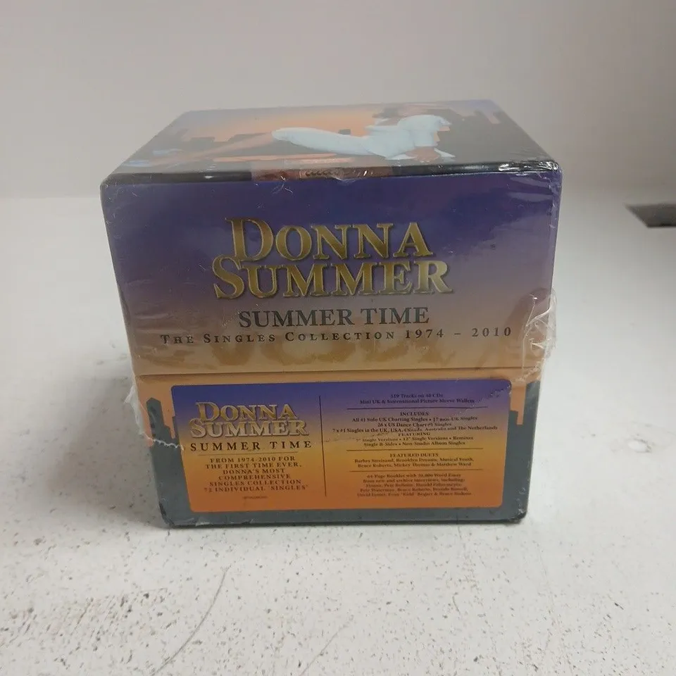 DONNA SUMMER SUMMER TIME: THE SINGLES COLLECTION 1974-2010 BOX SET (40 CDS)