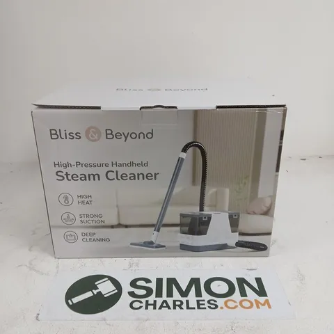 BOX OF 2 BLISS & BEYOND HIGH PRESSURE STEAM CLEANERS