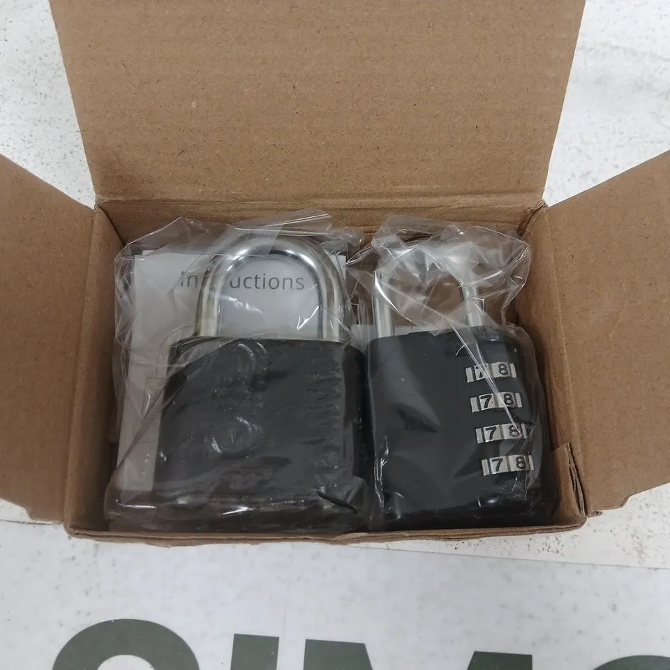 BOXED ZENORA COMBINATION PADLOCK