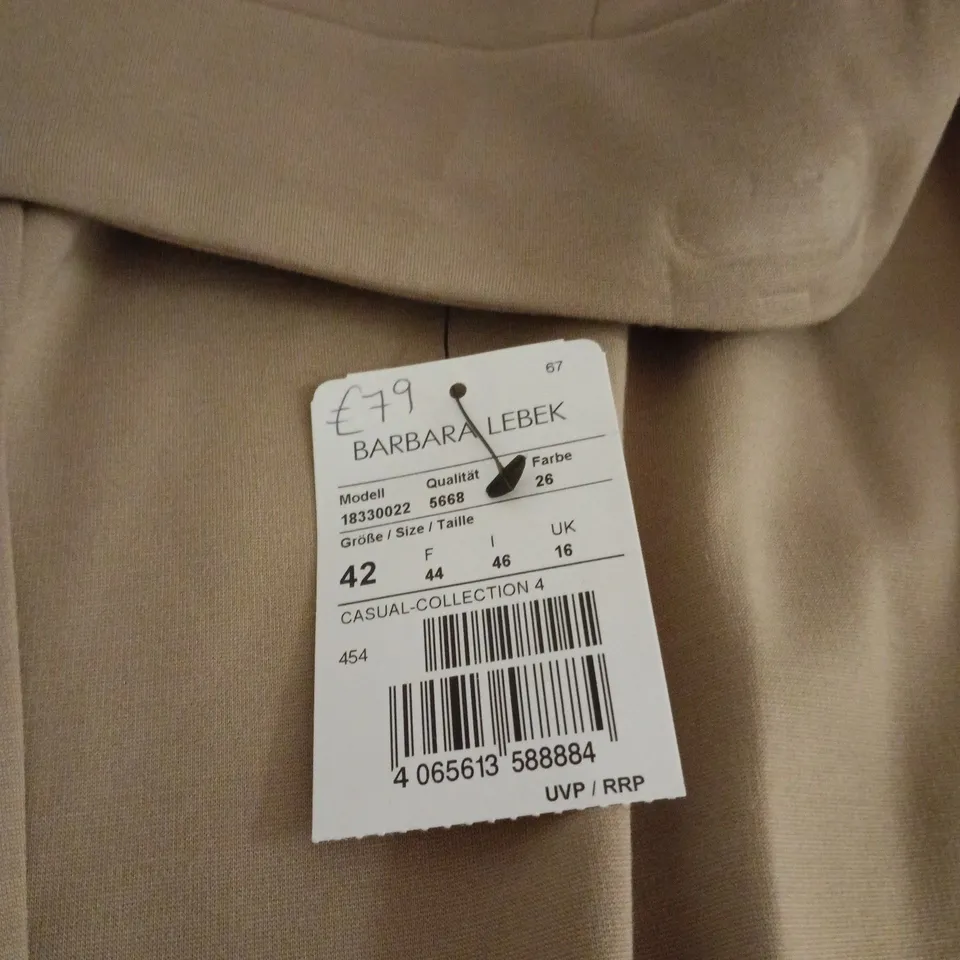 BARBARA LEBEK CASUAL COLLECTION 4 TROUSERS UK 16 TAGGED