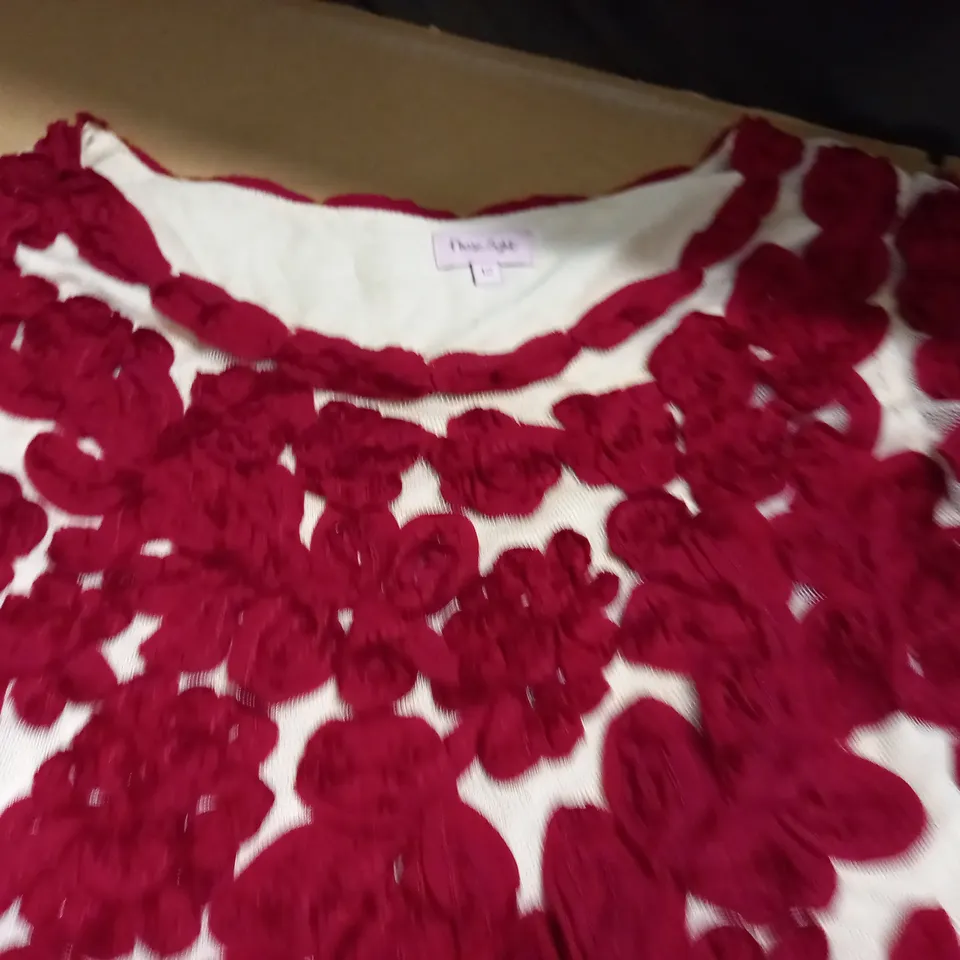 PHASE EIGHT ROSE DETAILED DRESS - 12