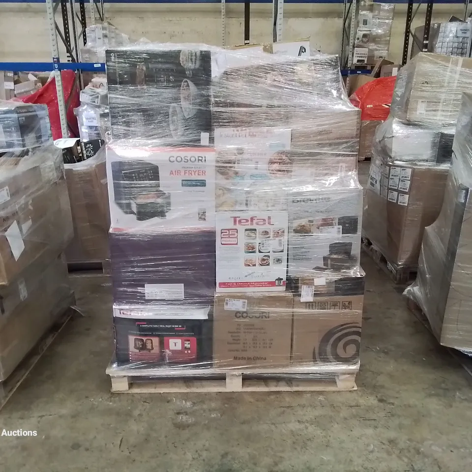 PALLET OF APPROXIMATELY 24 UNPROCESSED RAW RETURN HOUSEHOLD AND ELECTRICAL GOODS TO INCLUDE;