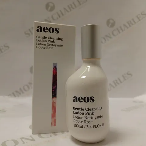 AEOS GENTLE CLEANSING LOTION PINK 100ML