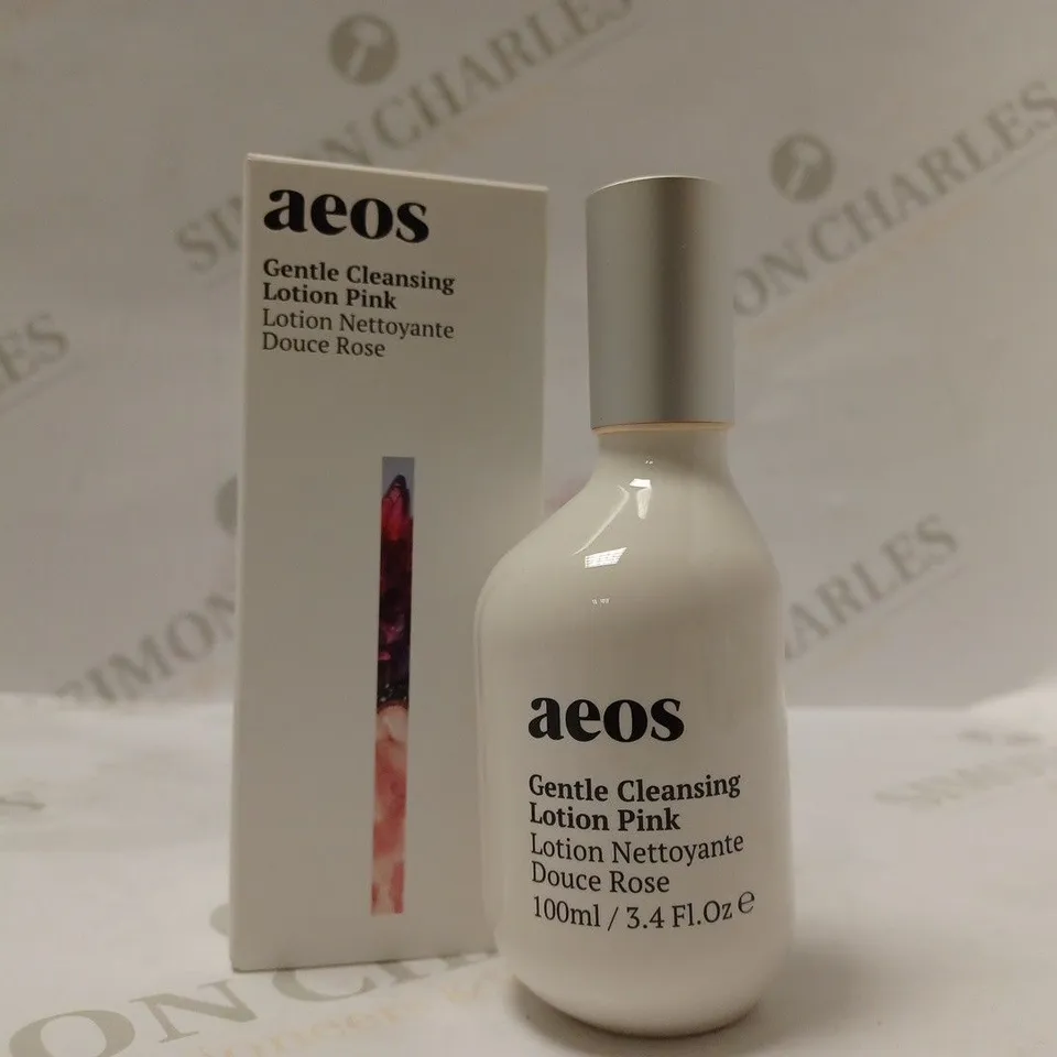 AEOS GENTLE CLEANSING LOTION PINK 100ML 