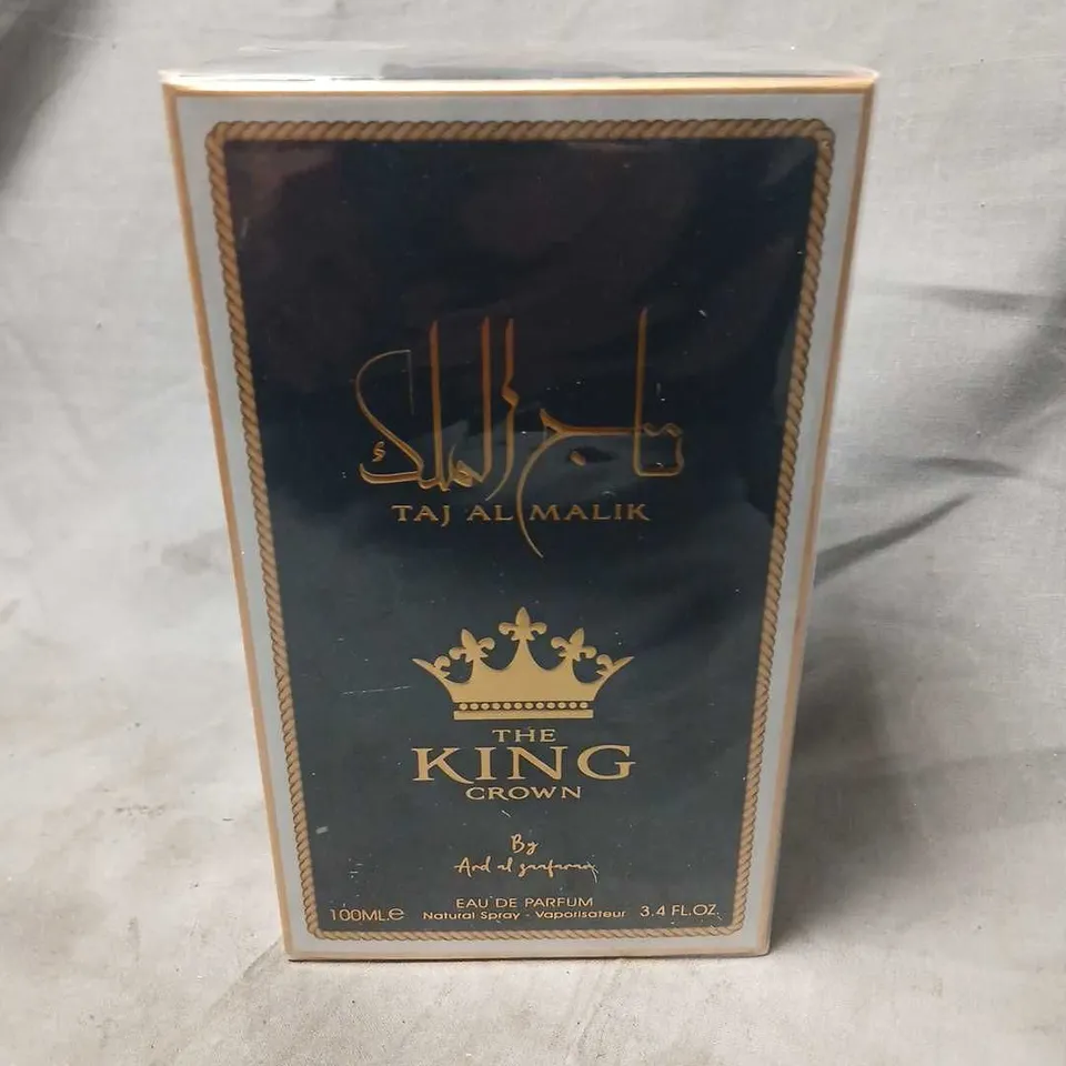 BOXED AND SEALED TAJ AL MALIK THE KING CROWN EAU DE PARFUM 100ML