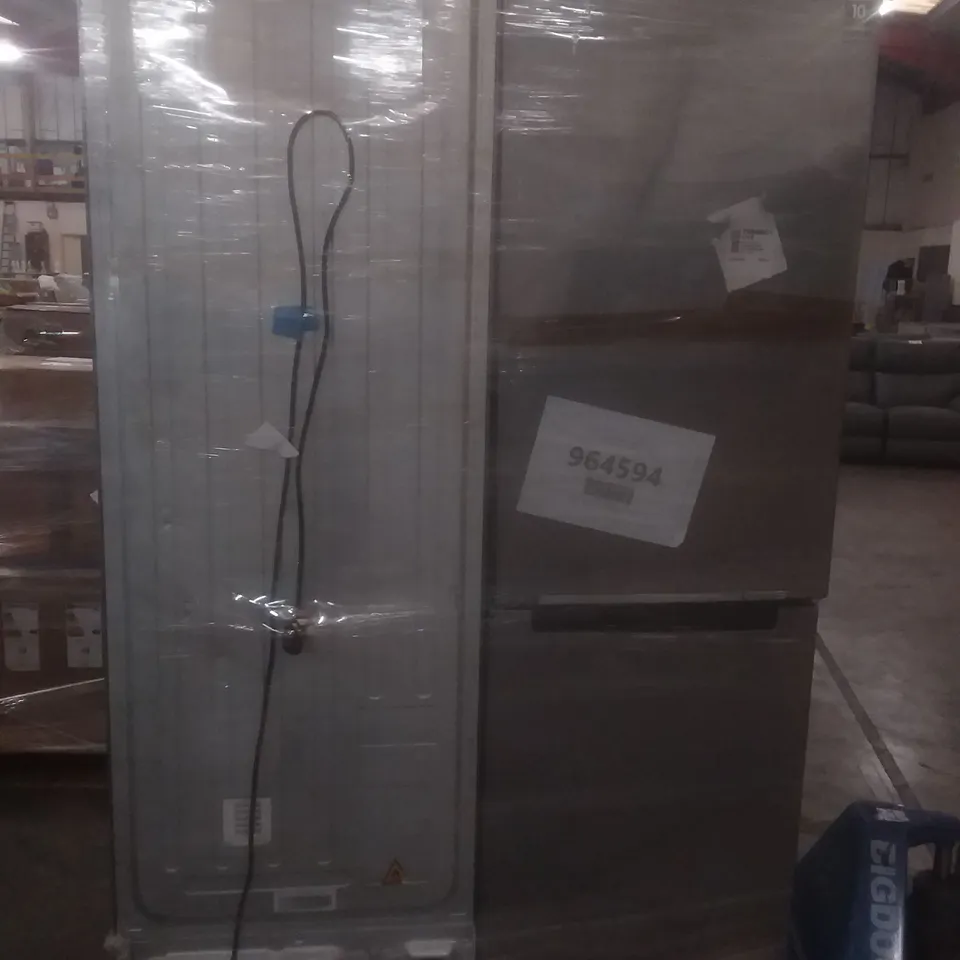 HAIER HTR3619FWMP FREESTANDING COMBI FRIDGE FREEZER AND SAMSUNG RB29FSRNDSA FREESTANDING FRIDGE FREEZER