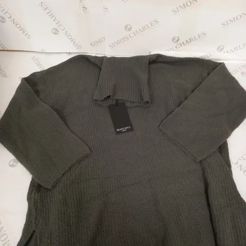 BRAVE SOUL ROLL NECK TUNIC JUMPER DRESS SIZE S