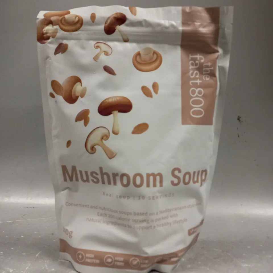 SEALED THE FAST 800 MUSHROOM SOUP MEAL SUPPLEMENT - 500G