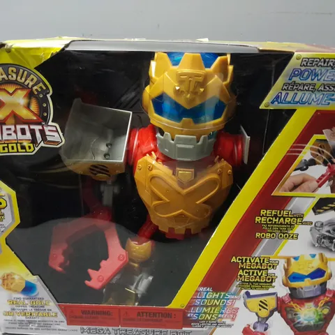 BOXED TREASURE ROBOTS GOLD 