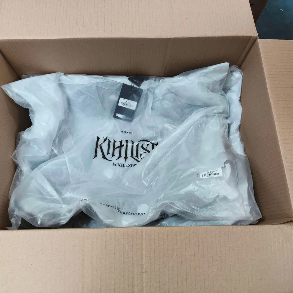 LOT OF 7 BRAND NEW KILLSTAR FALLING NIGHT COATS IN BLACK - VARIOUS SIZES