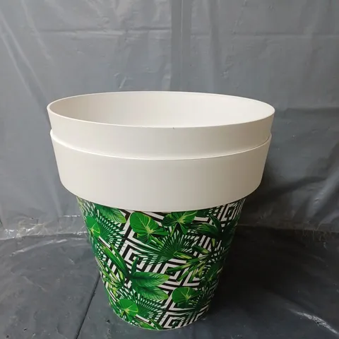 BOXED GARDEN PLANTER POT 